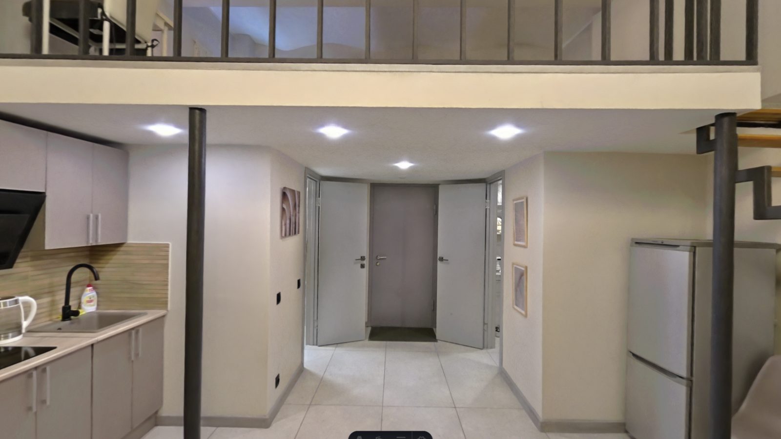 Opening shot of sample flat 2
